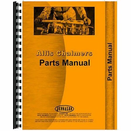 AFTERMARKET Fits Allis Chalmers U UN UO Tractor with Continental Engine Parts Manual RAP66065